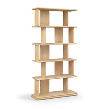 Nexa Natural Solid Wood And Oak Veneer Bookcase
