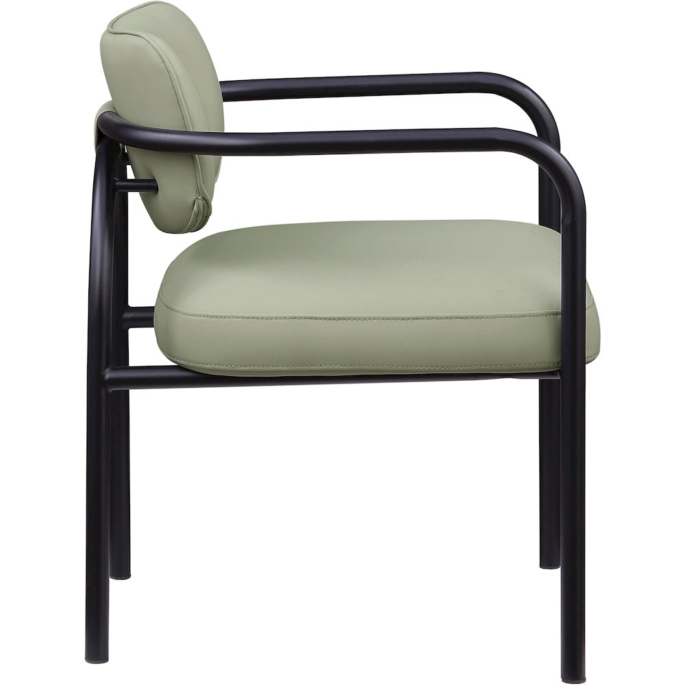 Serava Mint Vegan Leather Upholstered Dining Chair, Set of 2