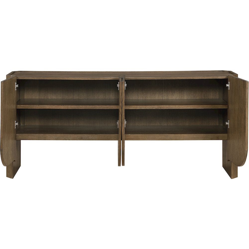 Ember Brown Solid Wood Sideboard/Buffet
