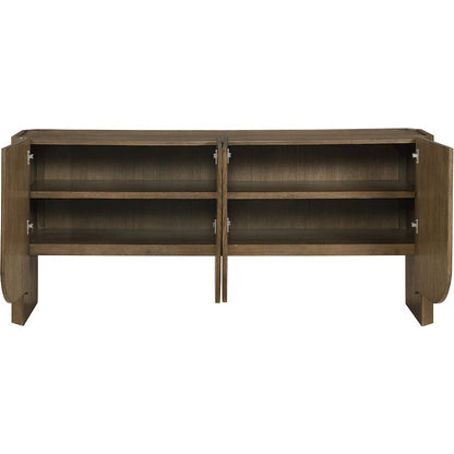 Ember Brown Solid Wood Sideboard/Buffet
