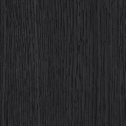 Avro Black Cane, Solid Wood And Oak Veneer 3pc. Desk