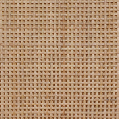 Avro Natural Cane, Solid Wood And Oak Veneer 3pc. Desk