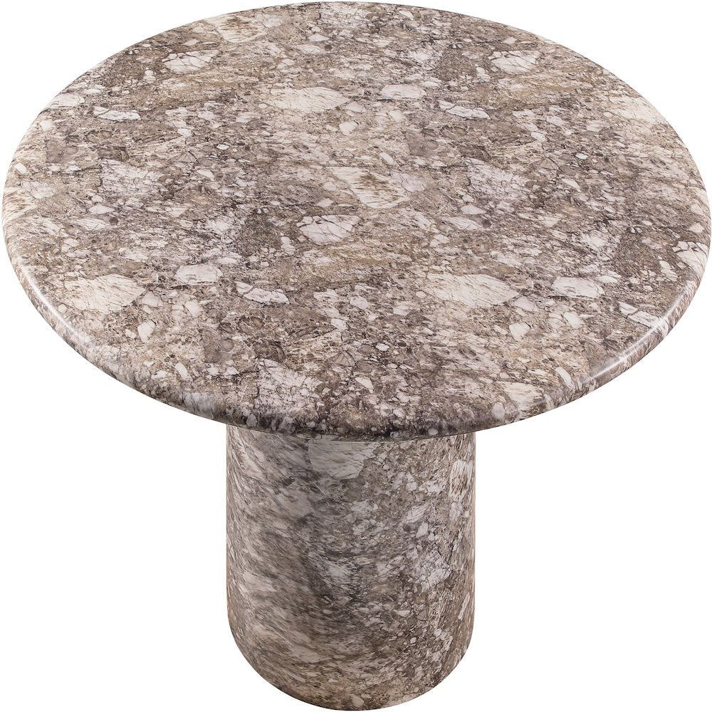 Cosenza Brown Concrete Indoor/Outdoor Counter Height Table