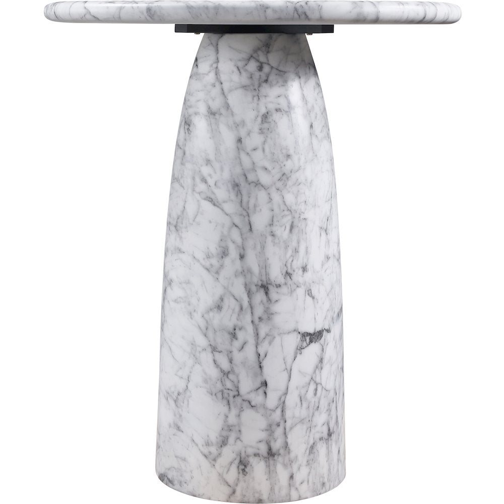 Cosenza White Concrete Indoor/Outdoor Counter Height Table