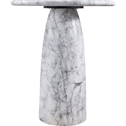 Cosenza White Concrete Indoor/Outdoor Counter Height Table
