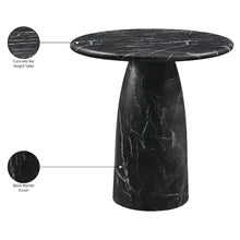 Cosenza Black Concrete Indoor/Outdoor Bar Table