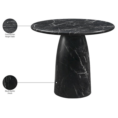 Cosenza Black Concrete Indoor/Outdoor Bar Table