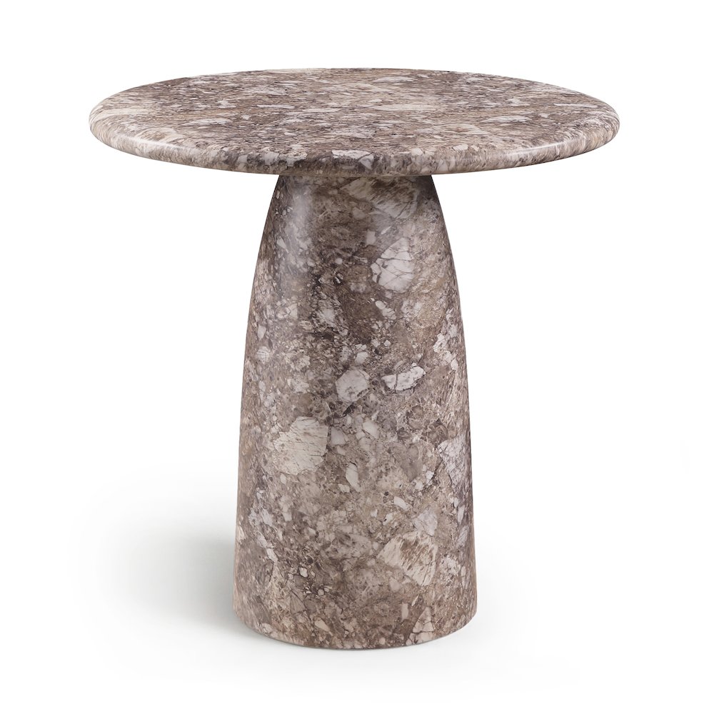 Cosenza Brown Concrete Indoor/Outdoor Bar Table
