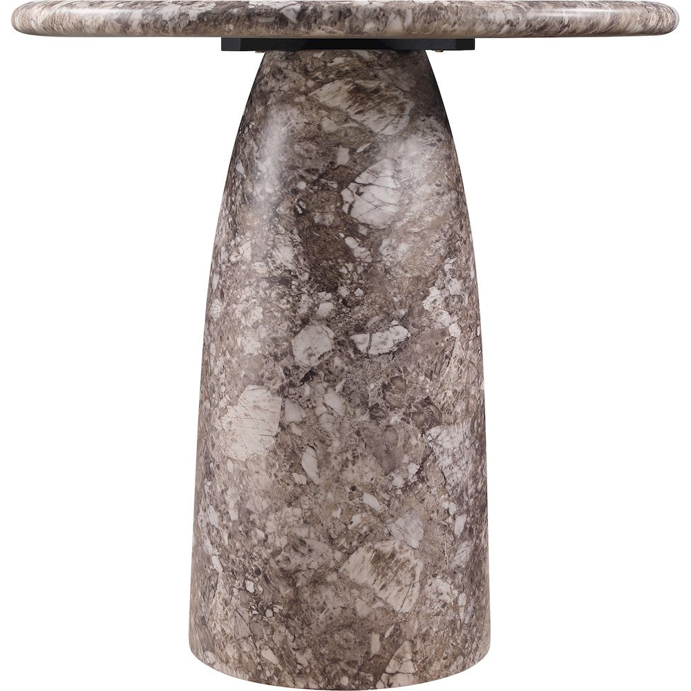 Cosenza Brown Concrete Indoor/Outdoor Bar Table