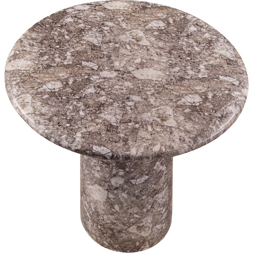Cosenza Brown Concrete Indoor/Outdoor Bar Table