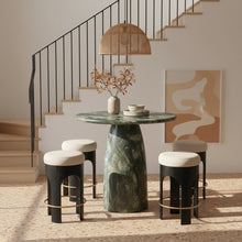 Cosenza Green Concrete Indoor/Outdoor Bar Table
