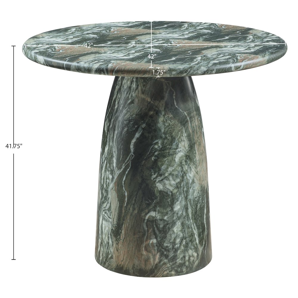 Cosenza Green Concrete Indoor/Outdoor Bar Table
