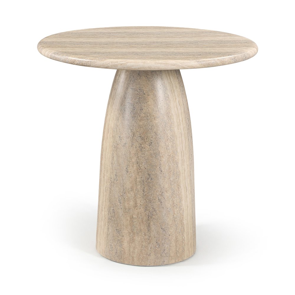 Cosenza Travertine Concrete Indoor/Outdoor Bar Table