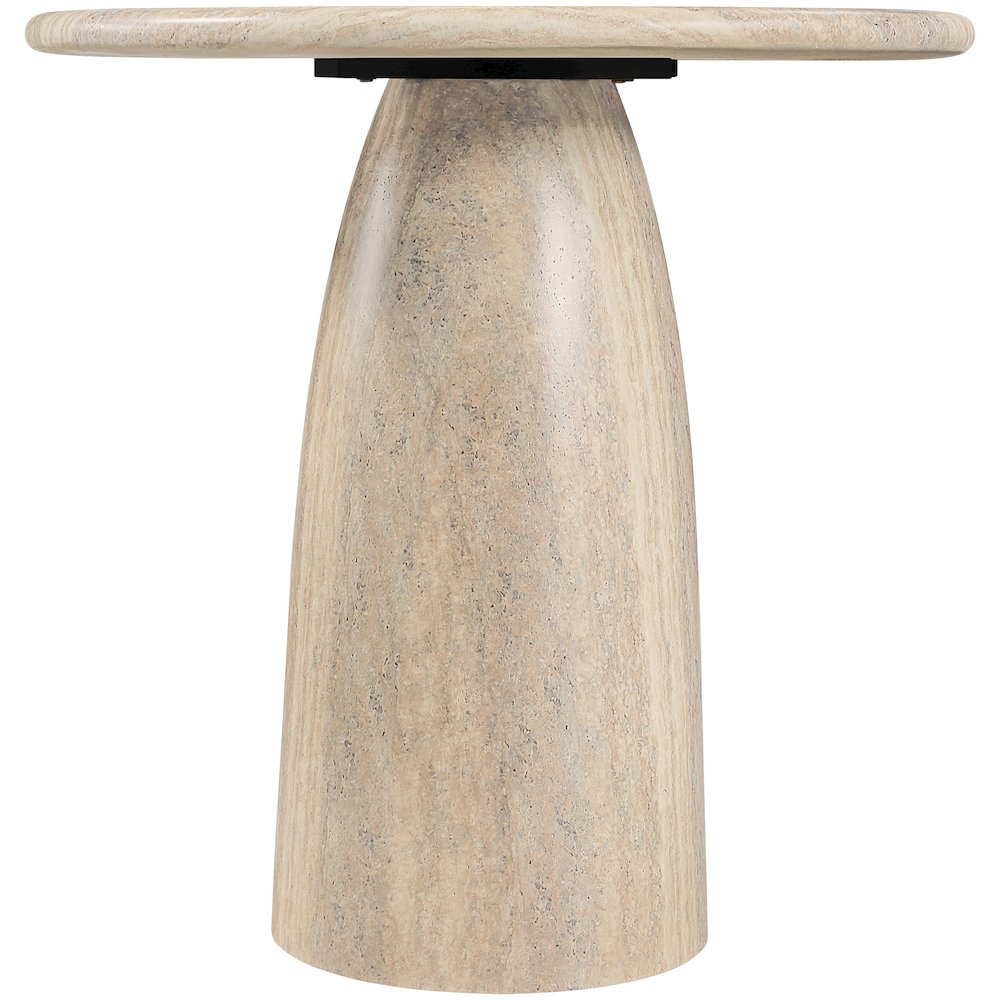 Cosenza Travertine Concrete Indoor/Outdoor Bar Table