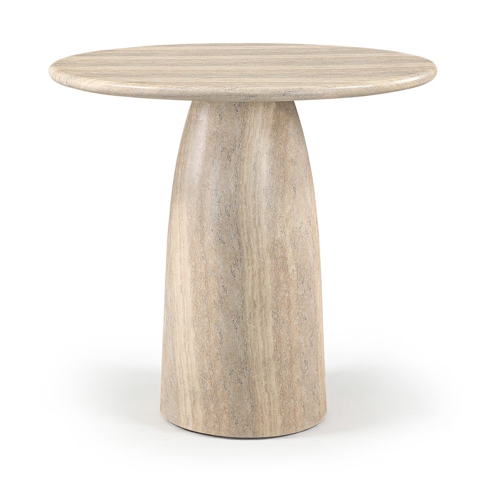 Cosenza Travertine Concrete Indoor/Outdoor Bar Table