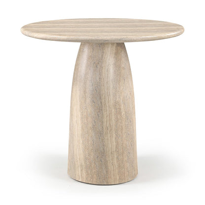 Cosenza Travertine Concrete Indoor/Outdoor Bar Table