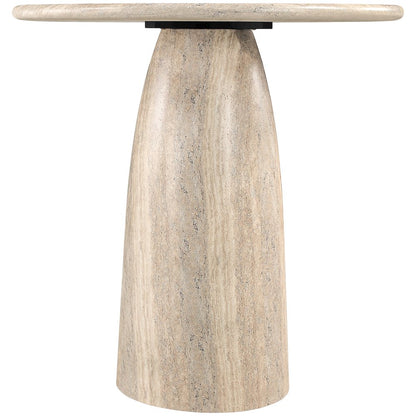 Cosenza Travertine Concrete Indoor/Outdoor Bar Table