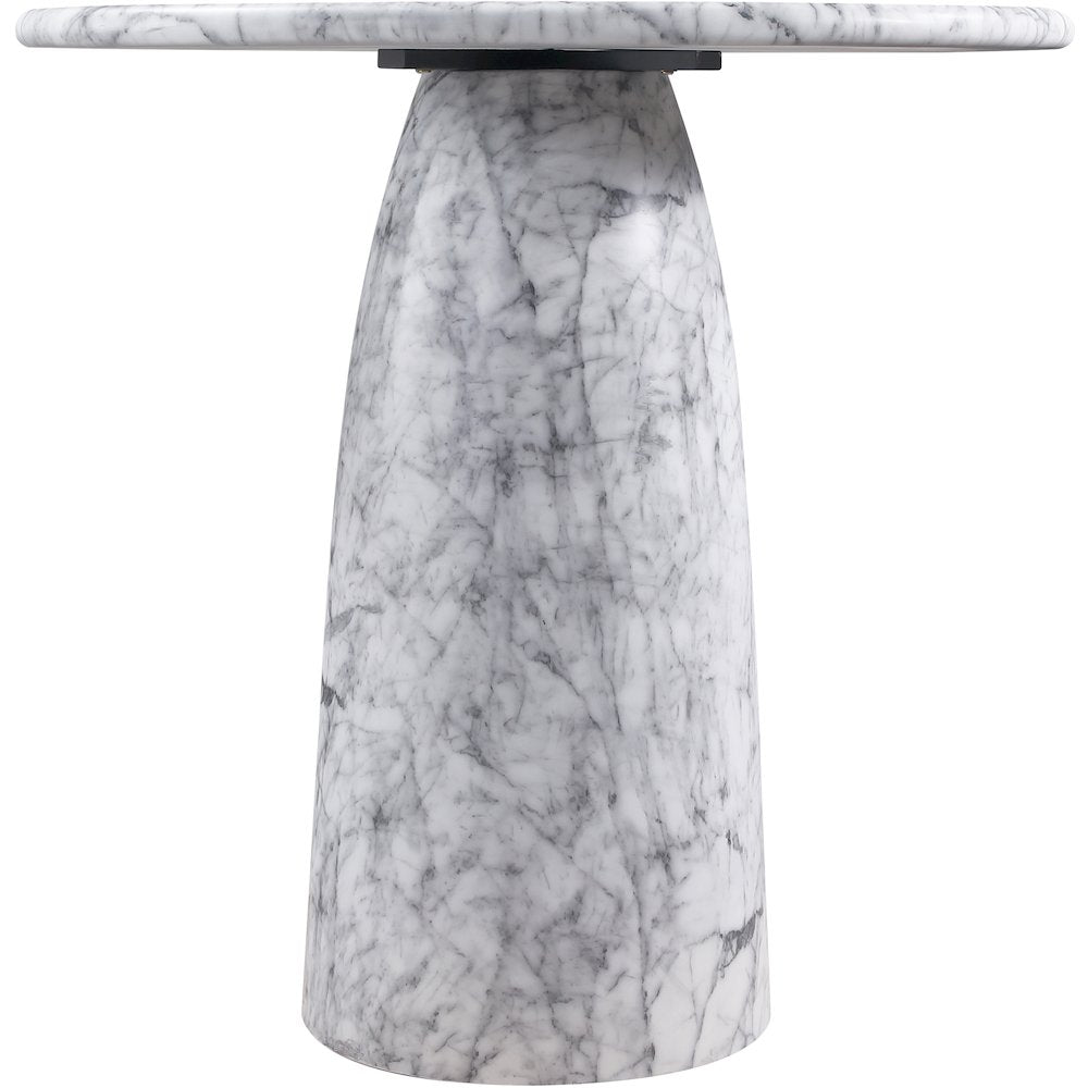 Cosenza White Concrete Indoor/Outdoor Bar Table