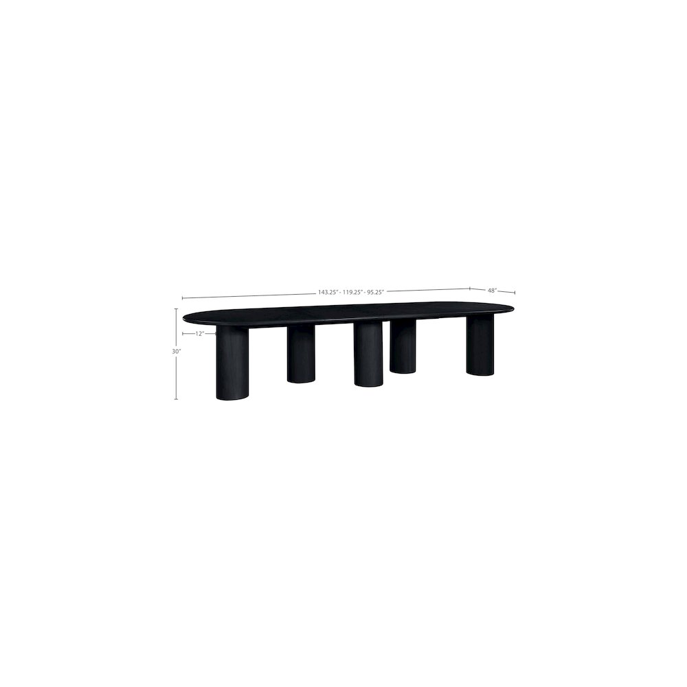 Dolan Black Dining Table