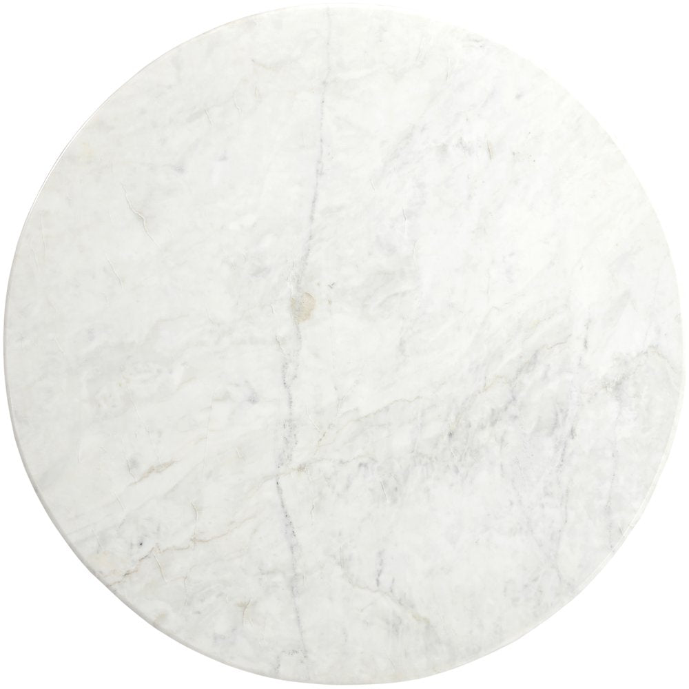 Liona White Marble And Mango Wood Coffee Table