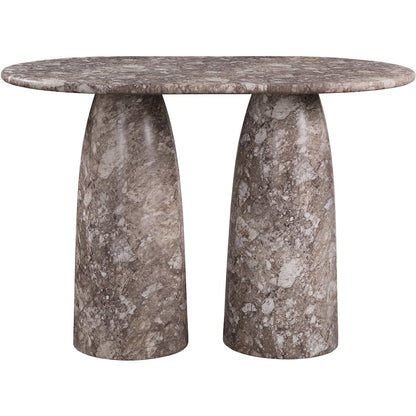 Cosenza Brown Concrete Indoor/Outdoor Bar Table (3 Boxes)