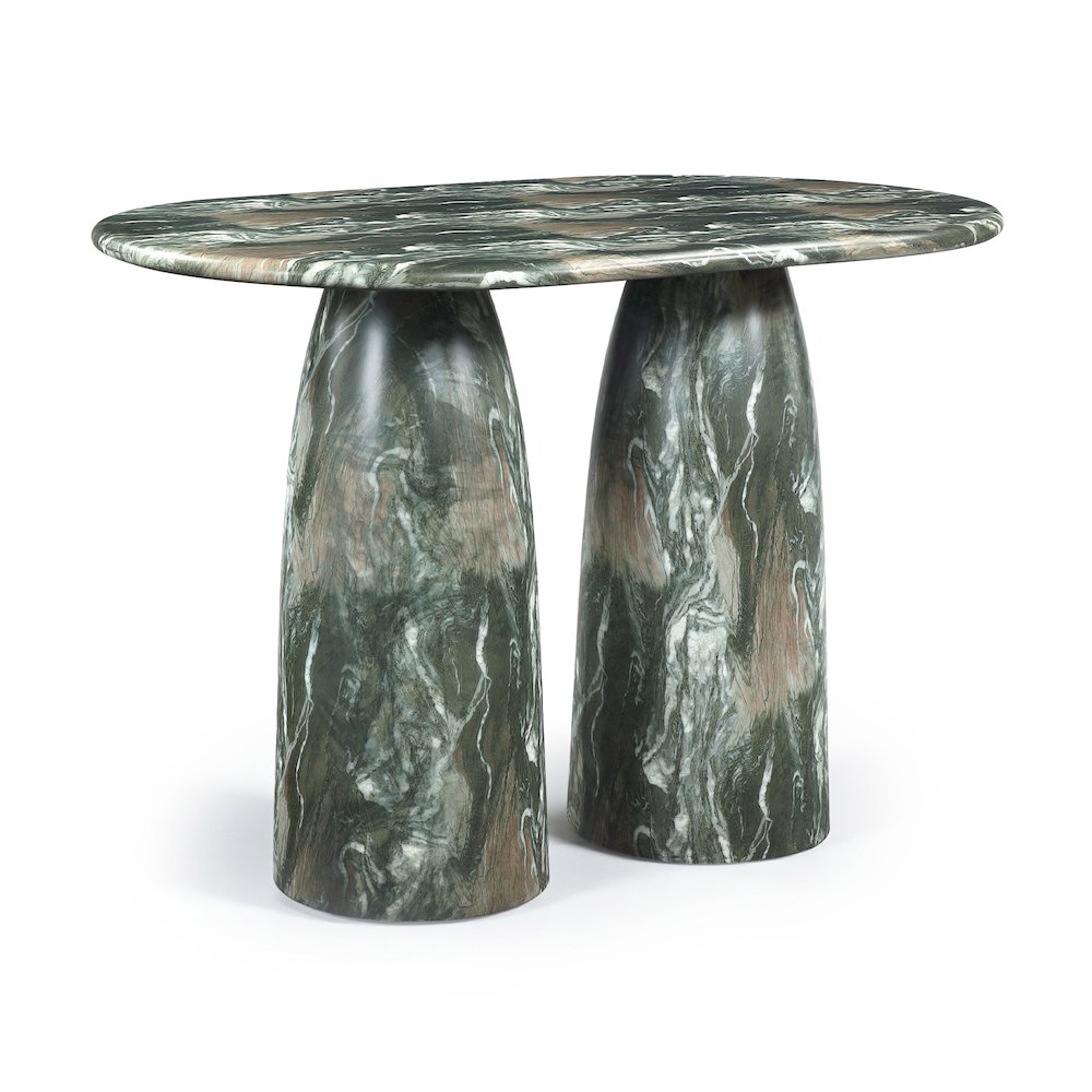 Cosenza Green Concrete Indoor/Outdoor Bar Table (3 Boxes)