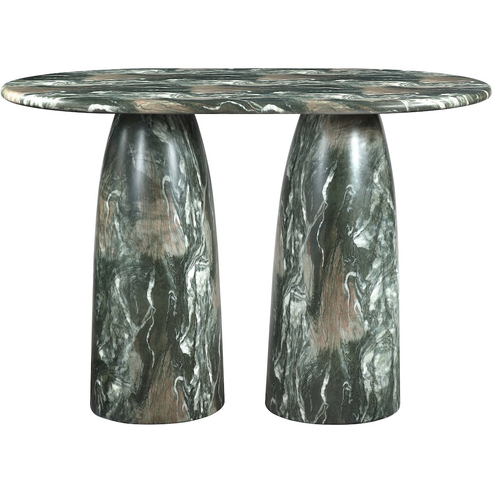 Cosenza Green Concrete Indoor/Outdoor Bar Table (3 Boxes)