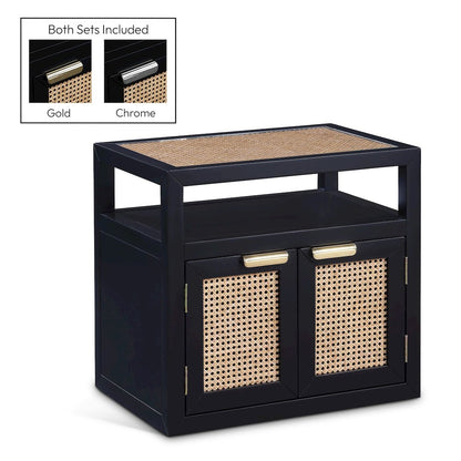 Cole Black Night Stand