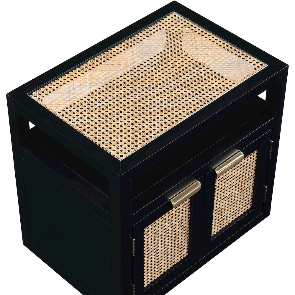 Cole Black Night Stand