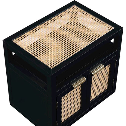 Cole Black Night Stand