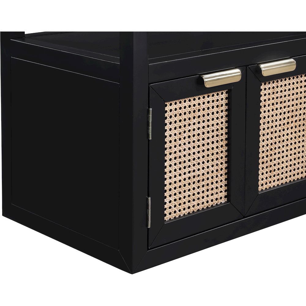 Cole Black Night Stand