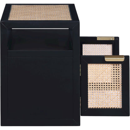 Cole Black Night Stand