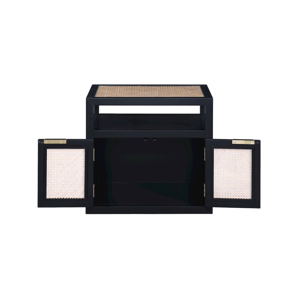 Cole Black Night Stand