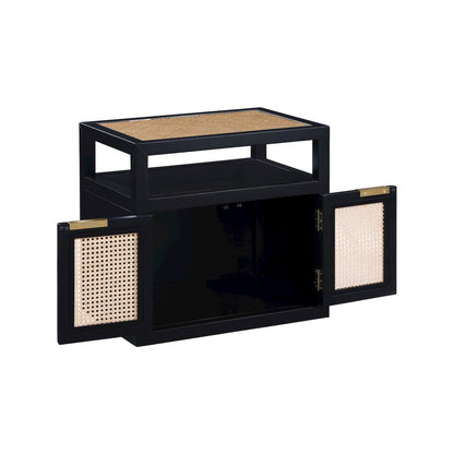 Cole Black Night Stand