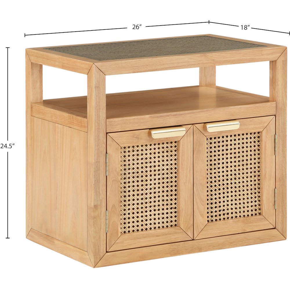 Cole Natural Night Stand