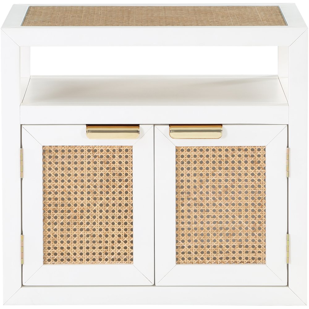 Cole White Night Stand