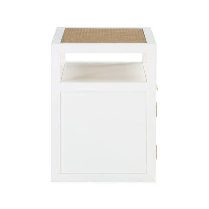Cole White Night Stand