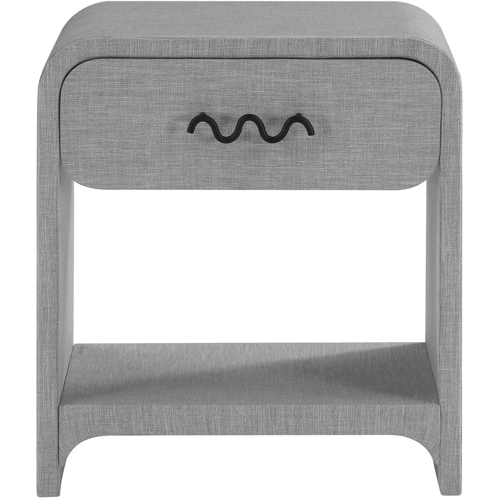 Medley Grey Night Stand / Side Table