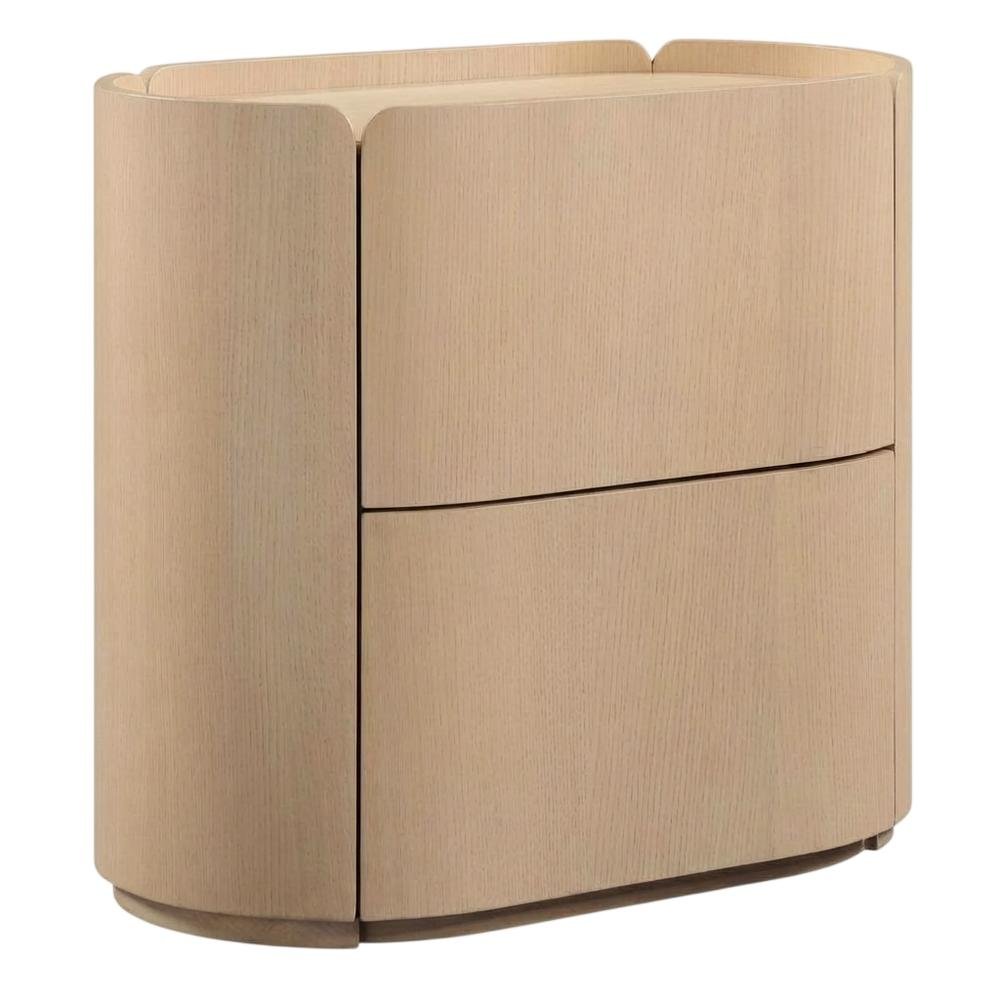 Bedroom Nightstand with Contemporary Finish for Storage