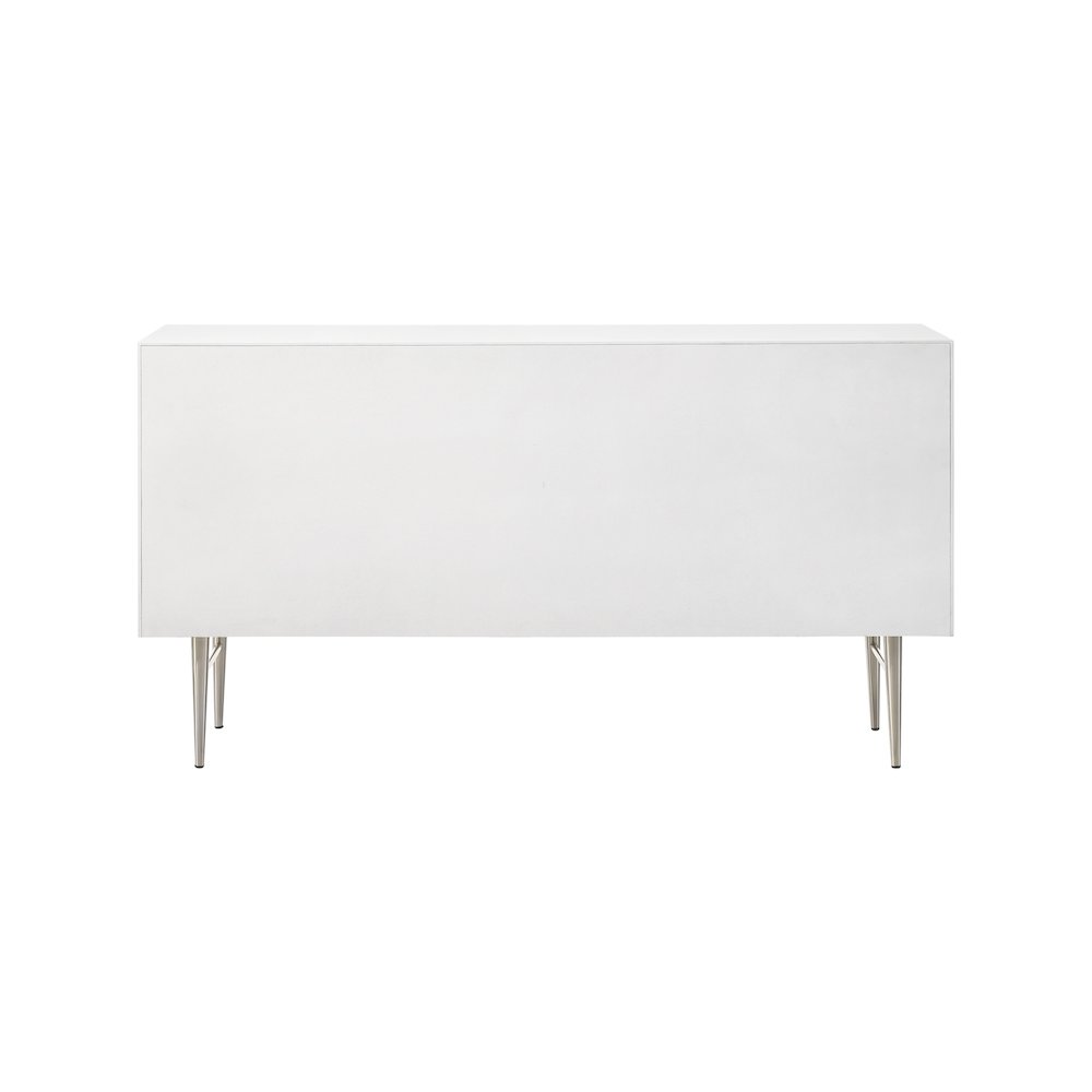 Modernist White Gloss Dresser
