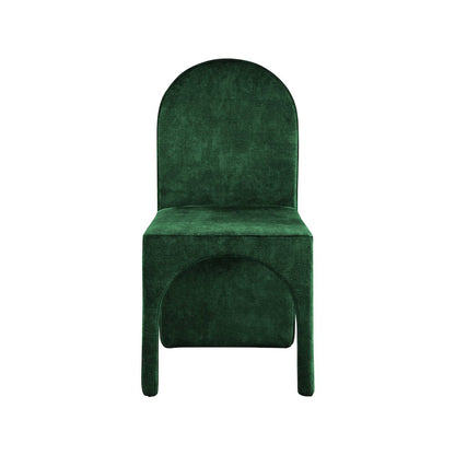 Summer Green Velvet Dining Side Chair, Set of 2