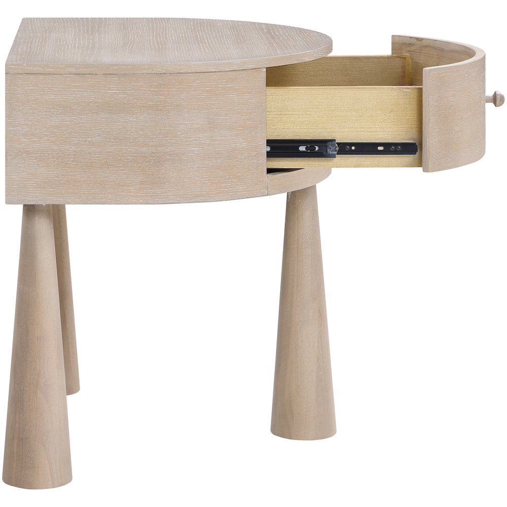Oasis Natural Acacia Veneer And Solid Wood Night Stand