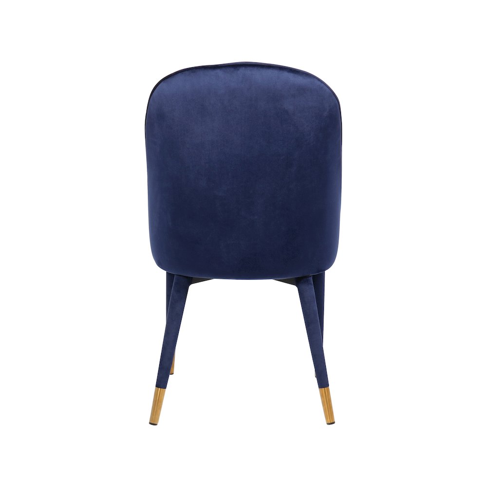 Belle Navy Velvet Dining Chair, Set of 2