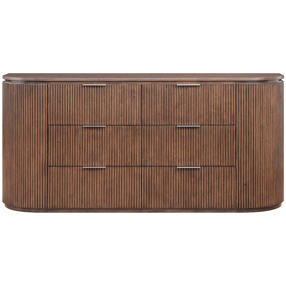 Astrid Brown Solid Wood And Oak Veneer Dresser