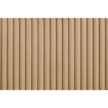 Astrid Natural Solid Wood And Oak Veneer Mirror