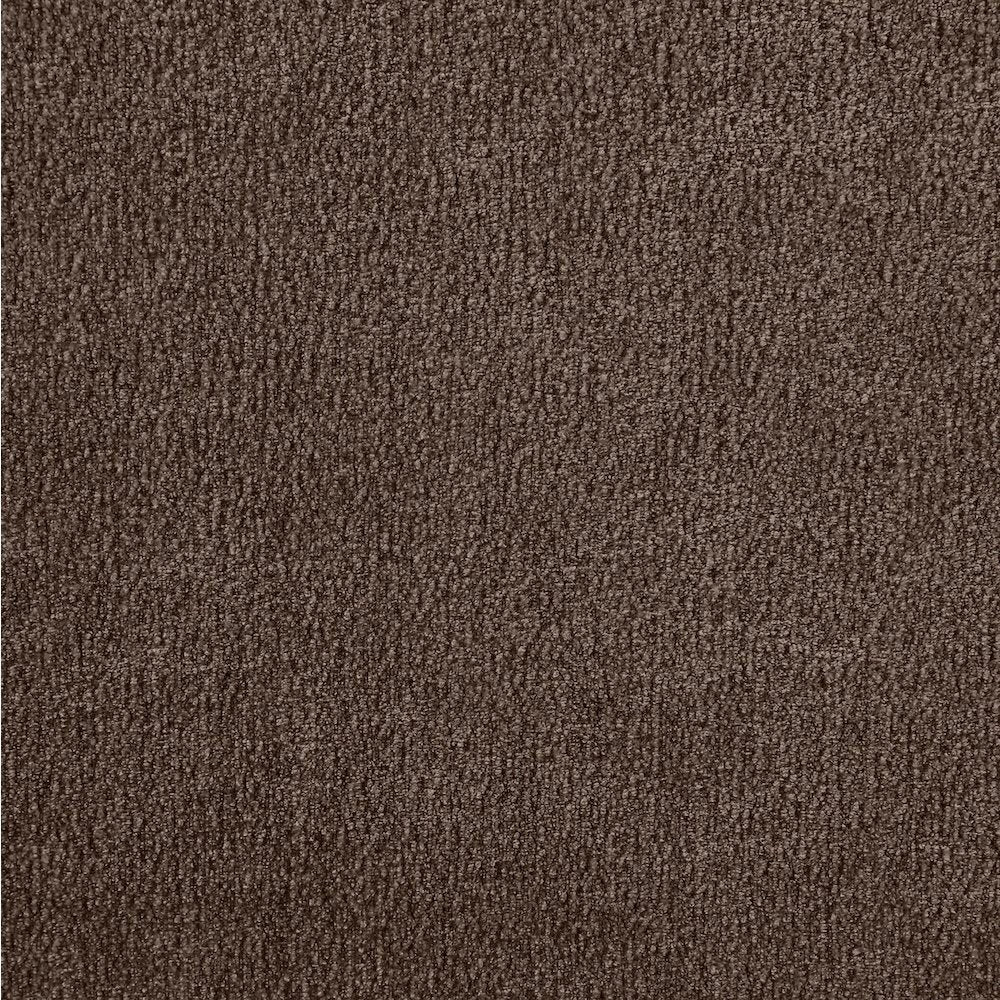 Turin Brown Chenille Fabric Upholstered Modular Ottoman