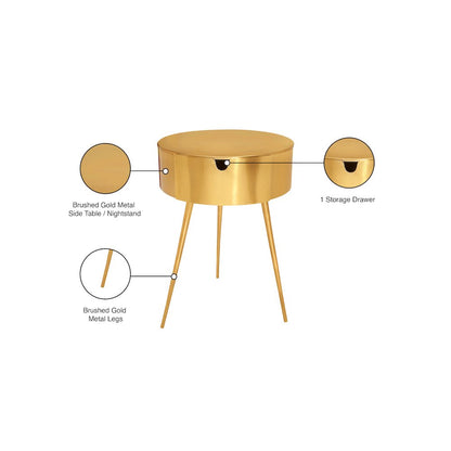 Bali Gold Night Stand
