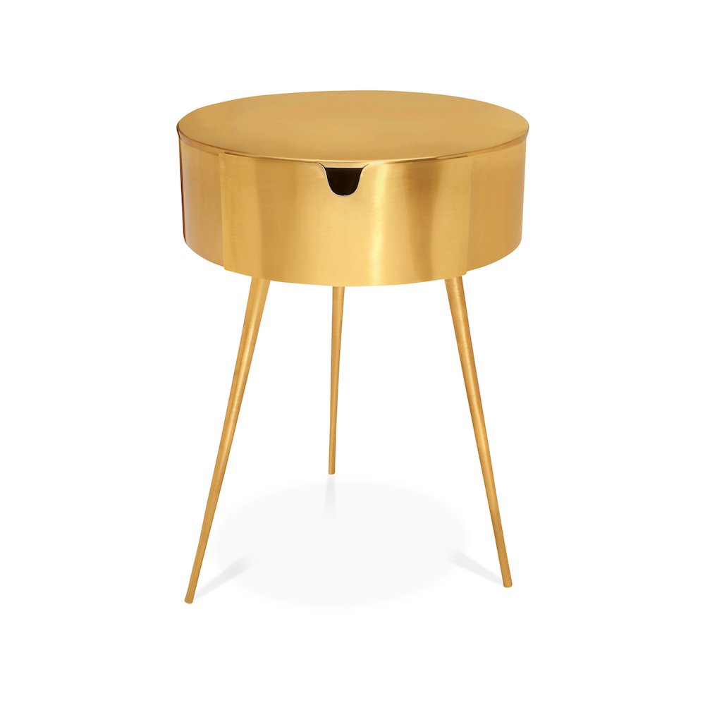 Bali Gold Night Stand
