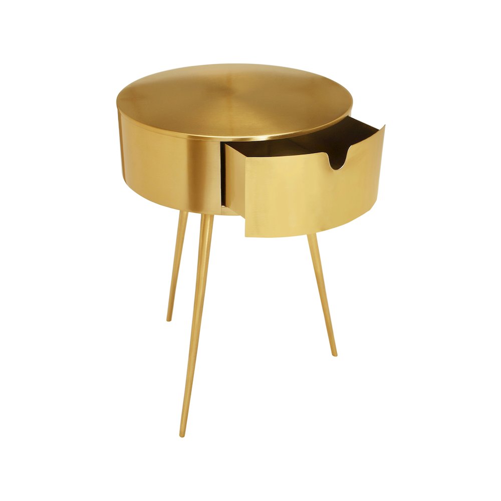 Bali Gold Night Stand