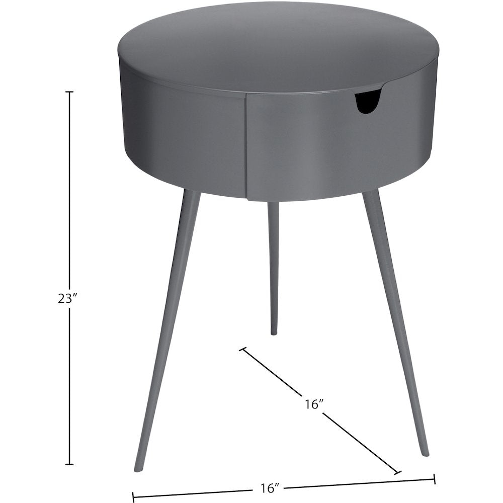 Bali Grey Night Stand
